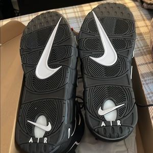 Nike Air More Uptempos black size 13